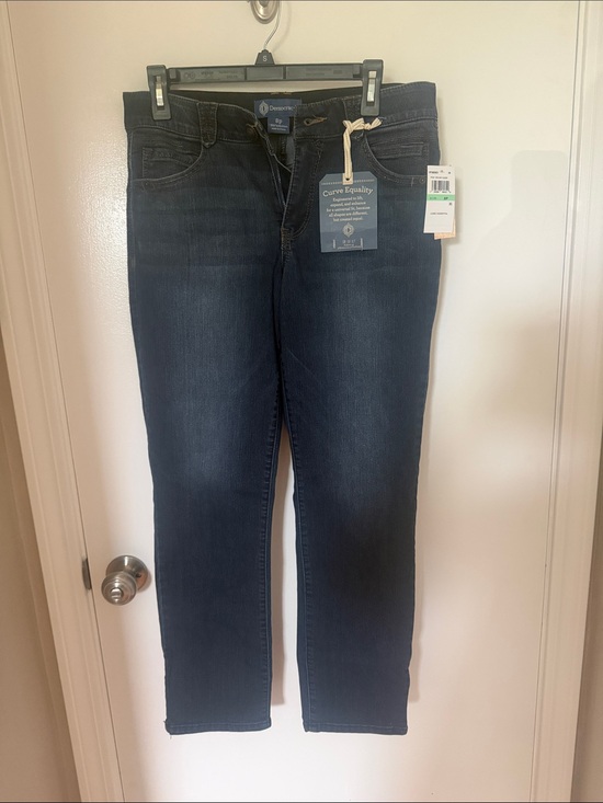 Democracy Denim - Democracy Women’s Dark Wash Straight Leg Jeans